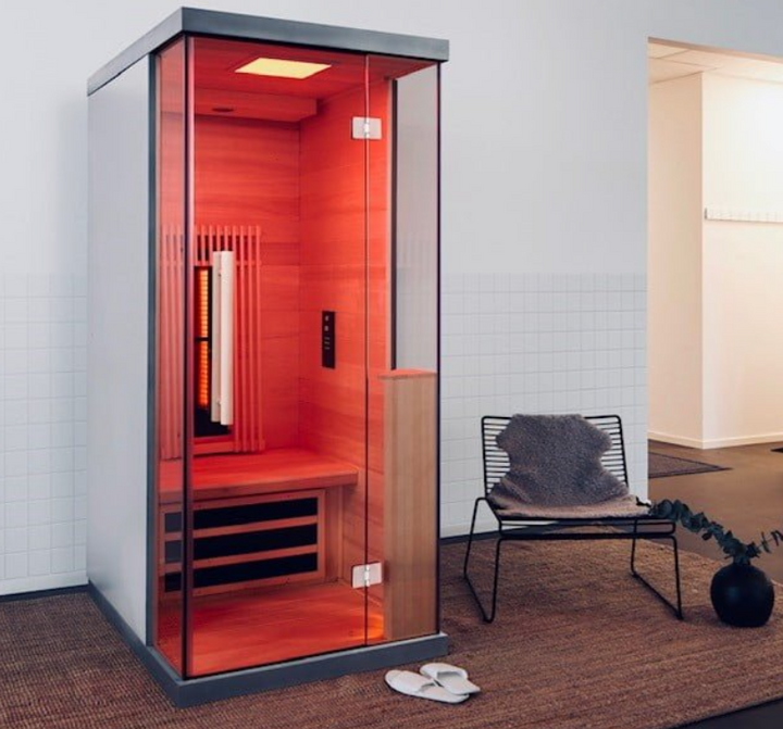 NORDIC RELAX INFRARÖD BASTU FÖR 1 PERSON - GRÅ