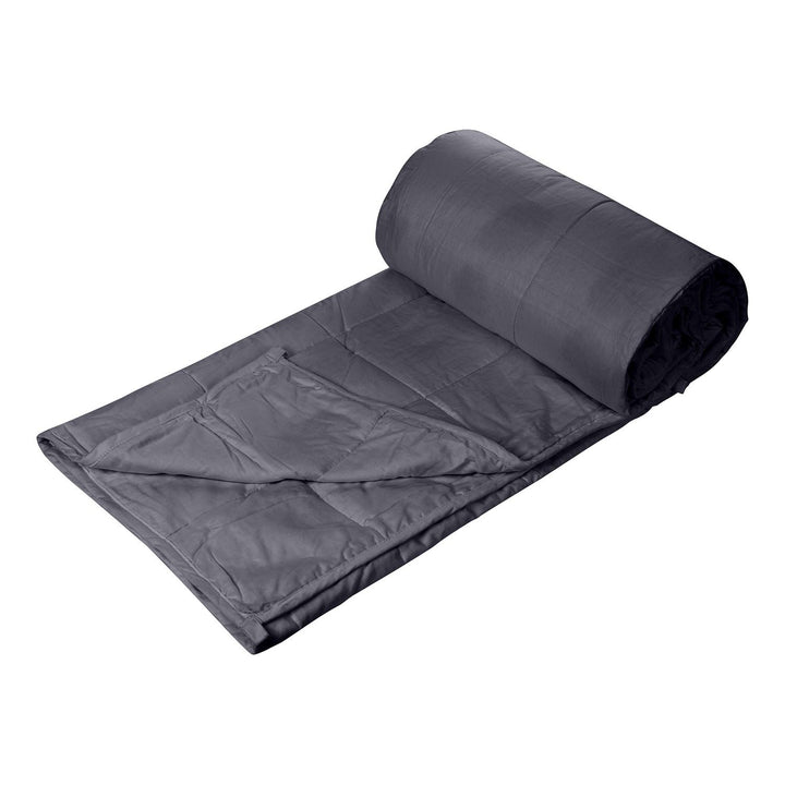 Beckasin Tyngdtäcke 5 kg Grå Bomullssatin – Temperaturreglerande