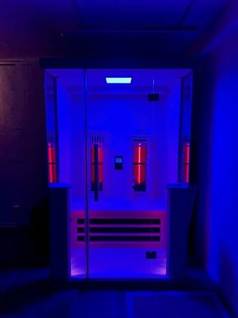 NORDIC RELAX INFRARÖD BASTU FÖR 2 PERSONER - VIT