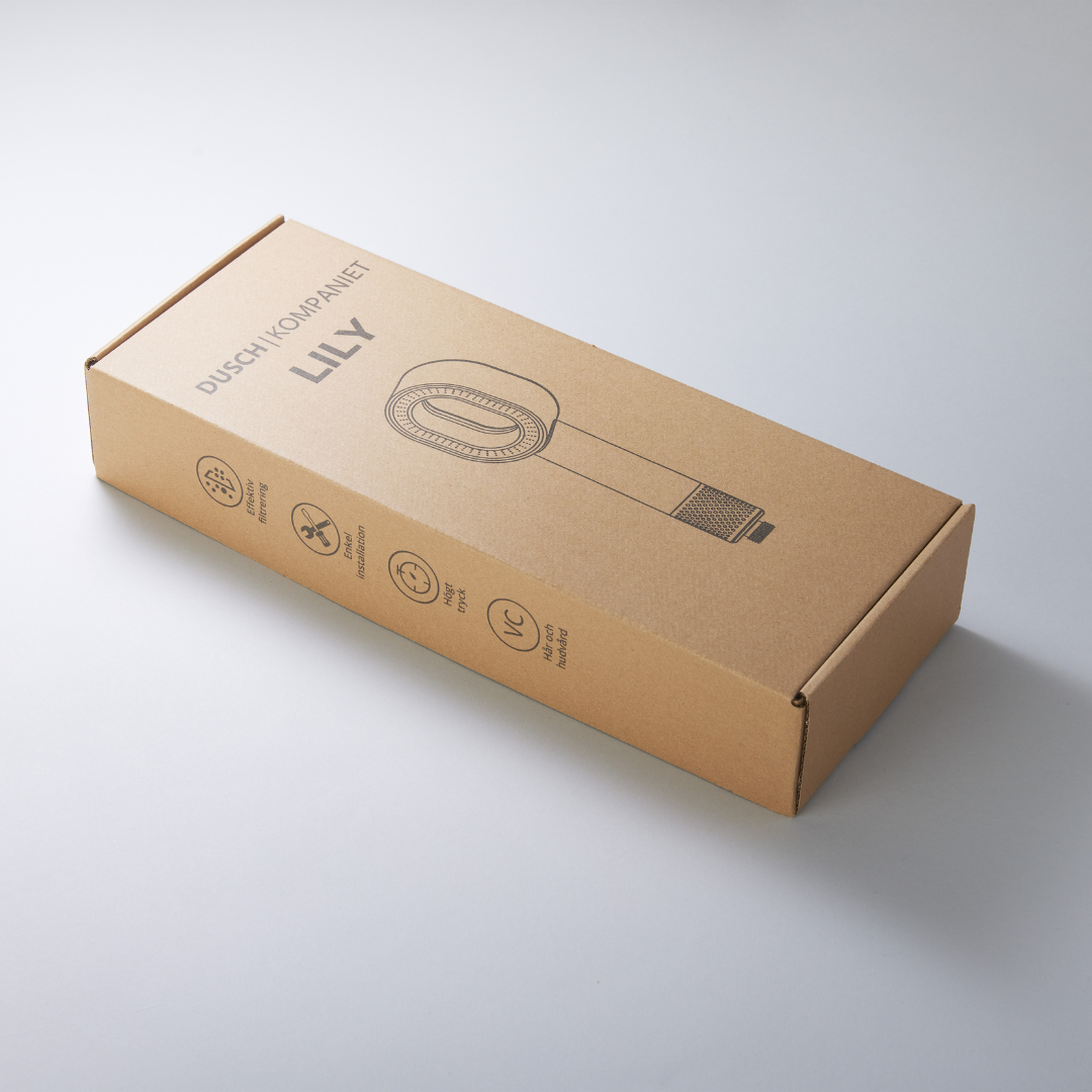 Duschkompaniet Lily Duschhuvud med filter