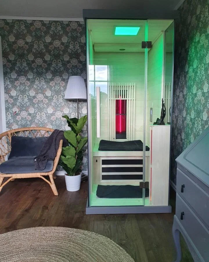 NORDIC RELAX INFRARÖD BASTU FÖR 1 PERSON - GRÅ