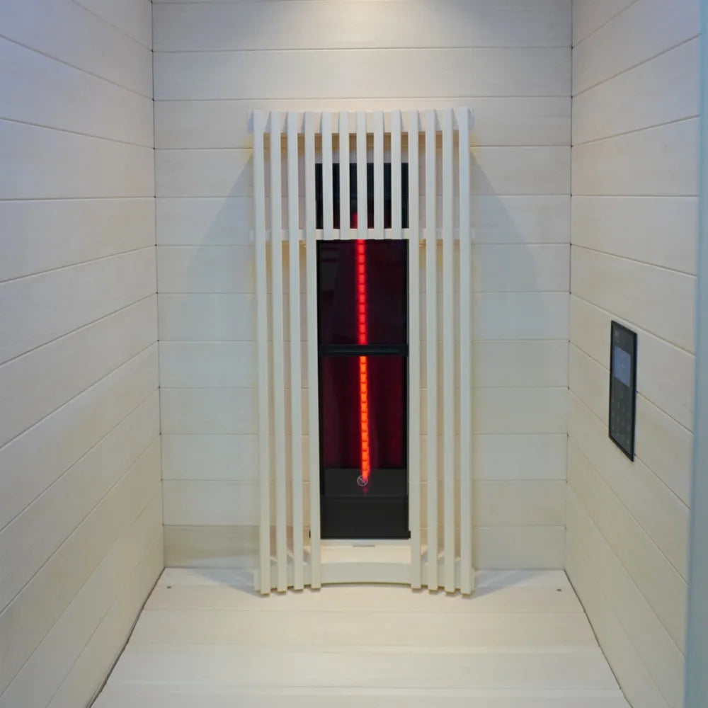 Nordic Relax Infraröd Bastu för 1 Person – Svart Kabin