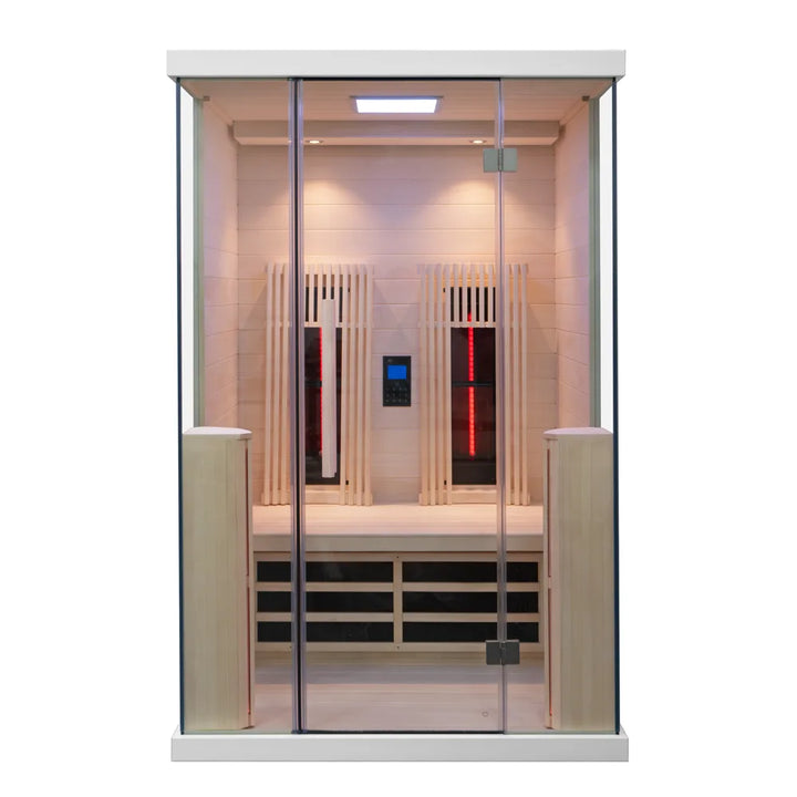 NORDIC RELAX INFRARÖD BASTU FÖR 2 PERSONER - VIT