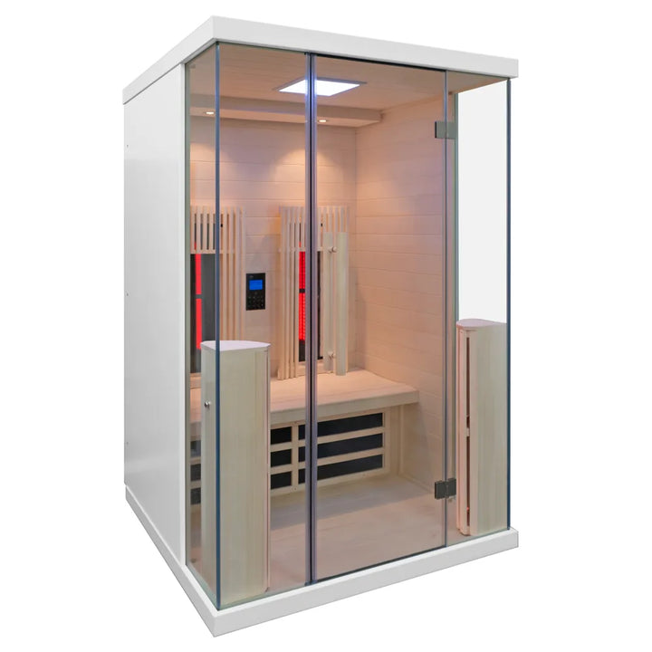 NORDIC RELAX INFRARÖD BASTU FÖR 2 PERSONER - VIT