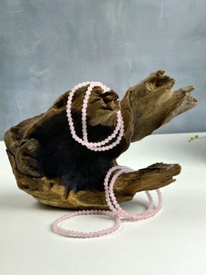 Andekvarts ROSENKVARTS ARMBAND